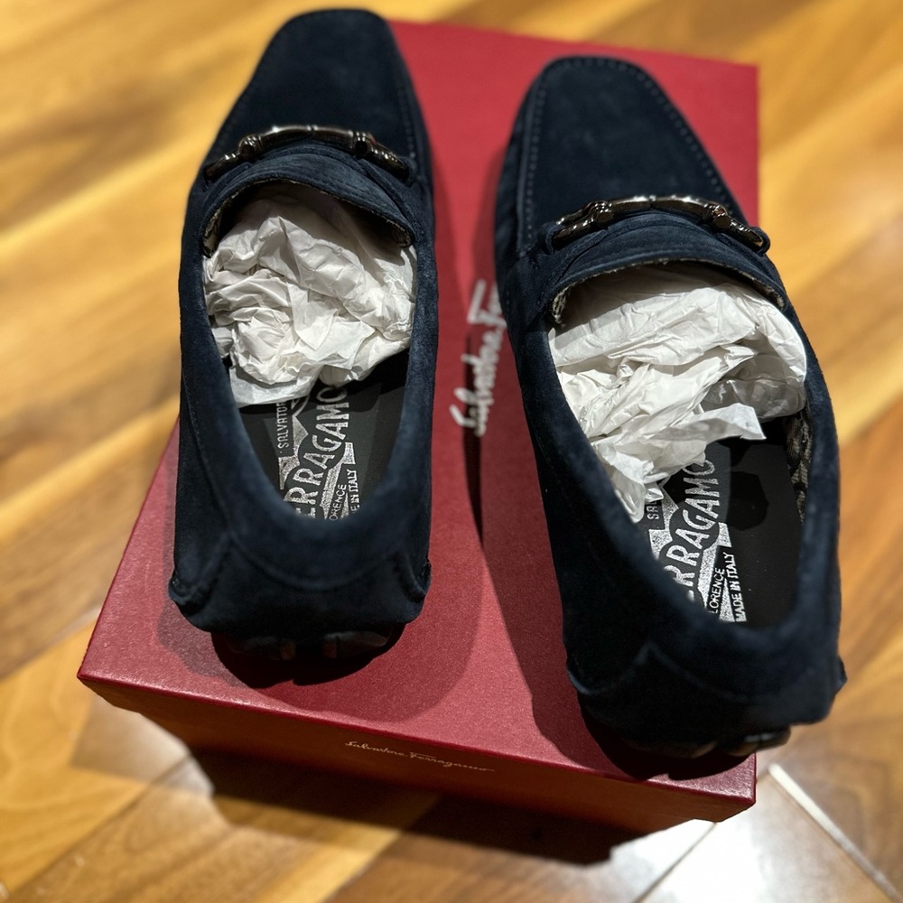 Salvatore Ferragamo Men driving Shoes - Picture 7 of 10